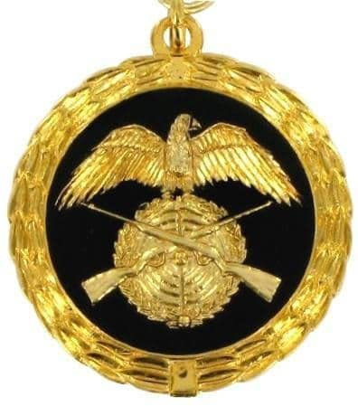 Deitert Medaille Gold-schwarz