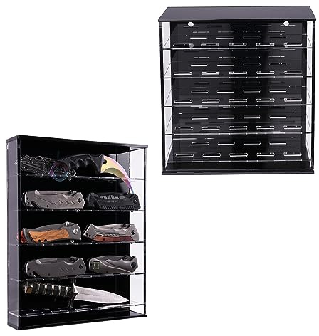 HHUXIUE Messetürtel, messerständer, alec, messerkürtel, messerkarett, messerkürtel, messbrettern, ja, für jedes messer in der hosentaschekammer (Vitrine)