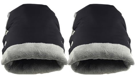 COSSIKA Kinderwagen-Muff, Kinderwagen-Handmuff-Fäustlinge für Kinderwagen, universelle Kinderwagen-Handwärmer-Handschuhe, spritzwassergeschützte Handmuffs für kaltes Wetter