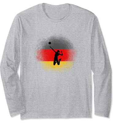 Volleyball Beachvolleyball Frauen Damen Deutschland Outfit Langarmshirt