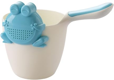 Baby Bath Jug, Kids Wash Hair Bathing Flusher Cup, Baby Bath Rinse Cup, Multifunctional Babys Shampoo Rinser With Handle, Hair Wash Jug for Kids Body Washing, Protection Eyes