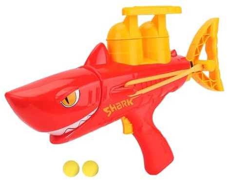 mophrati Palle di neve a forma di creatore palle neve in pochi secondi per il divertimento della famiglia Clip per in ABS Stampo per Lanciatore squalo , Rosso+2