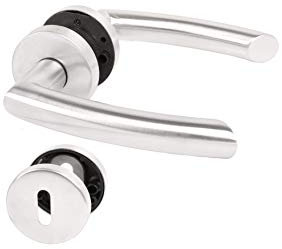 Lienbacher Type Cuba Deadlock Insert Rosette Fitting 8 mm, Stainless Steel, 534281