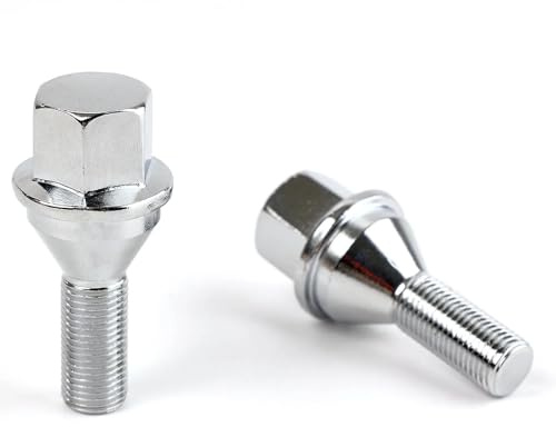 Bulloni Ruota, Bulloni Per Ruota 4x bulloni e dadi Uso adatto per ruote auto 6511051AA 6509933AA parti Uso adatto per pneumatici M12x1,25 mm Uso adatto per Jeep Uso adatto per Dodge