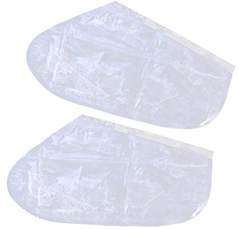Exceart 1 Par Botines De Piel De Pie Para El Cuidado De Los Pies Hidratante Para Pies Removedor De Callos De Pies Máscara De Pie Peladura Máscara De Mano
