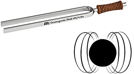 Sonic Energy Planeten Stimmgabel – Geomagnetfeld 149,74 Hz / Dis3 – Für Meditation, Therapie, Zuhause – Inkl. Baumwolltasche (TF-E-GEO)