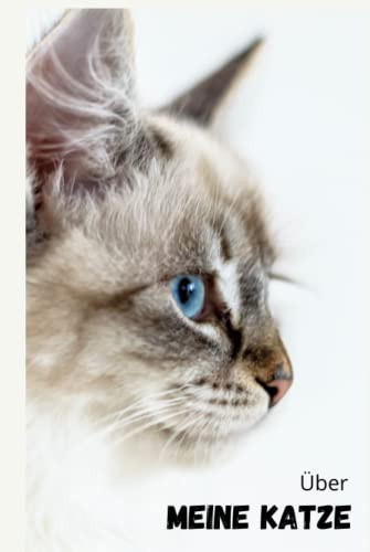 Über meine Katze: Ein Tagebuch & Erinnerungsbuch| Gesundheitsaufzeichnungen und Katzenpflegetagebuch| Immunisierungs- und Medikamentenaufzeichnungen ... Katzenprofil| Geschenk für Katzenbesitzer
