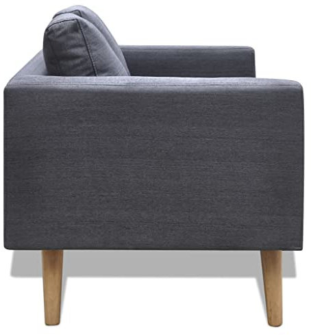 Makastle Sofa 2 Sitzer Couch Polstersofa Lounge Bank Küchensofa Sitzbank für Küche oder Esszimmer, Polsterbank Sessel Sofa Küchenbank Sofabank Sitzmöbel Wohnzimmer, 116 x 70 x 73 cm