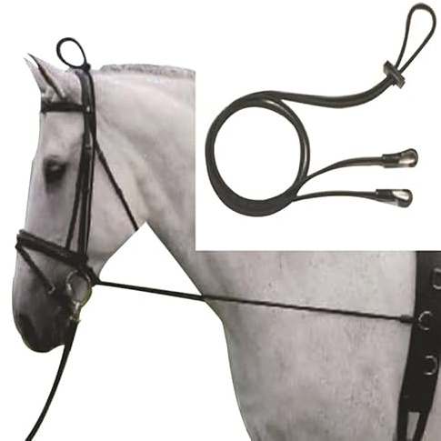 UPQRSG Horse Riding Horse Bridle Elastic Horse Neck Stretcher Horse Rein Racing Equipment Equestrian Supplies Training Equipment