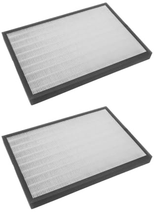 Trade-Shop - Juego de 2 filtros (HEPA + filtro de carbón activado) compatible con filtros combinados DeLonghi AC230, repuesto para DeLonghi 5513710021, Comedes PT94081
