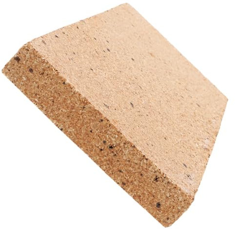 UKCOCO Bloque Aislante Para Estufa De Leña y Chimenea, Ladrillo Refractario De Arcilla 230x114x20mm, Resistente Al Calor, Ligero y Aislante Térmico, Uso Parrillas y Horno