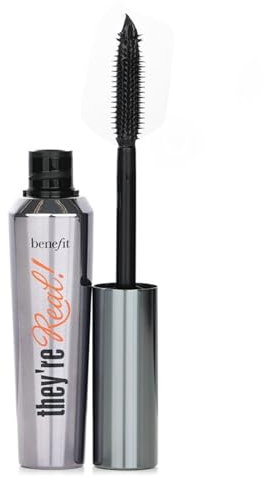 BENEFIT COSMETICS they're real! lengthening beyond mascara FULL SIZE 8.5 g Net wt. 0.3 oz. BLACK