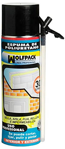 WOLFPACK LINEA PROFESIONAL - Espuma Poliuretano 500 ml. Con Cánula