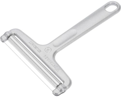 Westmark Käsehobel aus robustem Edelstahldraht, Winkel verstellbar (grau), 17,8 x 9,9 x 0,5 cm