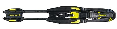 FISCHER Unisex Adults Race Skate Step-in Tool Free IFP High-Performance Nordic Cross Country (XC) Black/Yellow Bindings