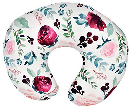 Aisawate Funda de almohada para lactancia materna, suave y flexible en forma de U, funda de almohada para lactancia materna para bebé