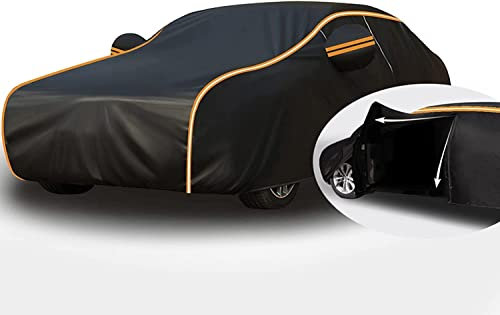 Autoabdeckung Outdoor für Mercedes-Benz SLK 200 [R170 R171 R172], Auto Abdeckung Winter Wasserdicht Autoabdeckungen im Freien Autoplane Outdoor Atmungsaktiv Vollständige Auto Abdeckplane (Color : D,