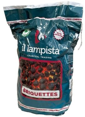 1 unidad de carbón vegetal Briquetes, saco de 3 kg aprox