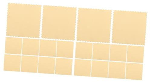 STOBOK 60stücke Poliertücher Für Schmuck Und Brillen Weiche Reinigungstücher Für Effektive Pflege Edelsteinen Für Unterwegs Und Vielseitig Einsetzbar