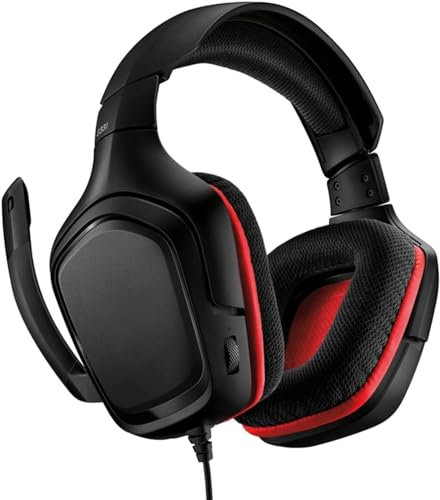 HOUDISAM Casque de Jeu sans Fil Casque USB for Ordinateur PS5 PS4, Casque de Jeu Casque Filaire Ordinateur de Bureau Universel