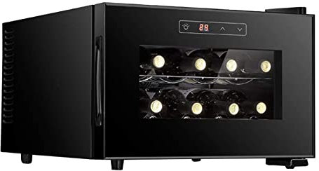 Weinkühler, elektronischer Weinschrank mit konstanter Temperatur, geräuschloser Weinkühler, simuliert alten Weinkeller, Dual-Core-Weinschrank