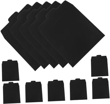 Gadpiparty Cd/dvd Sleeves Holder 12pcs Paper Cd Storage Bag Cd Envelope for Blank Binders Disc Wallet for Cd Organizer