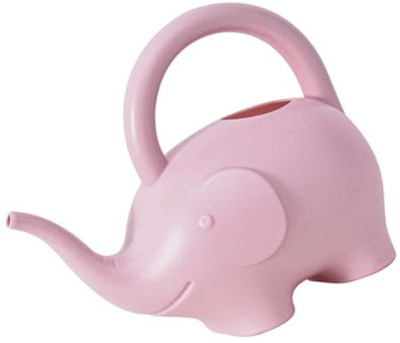 ibasenice regadera de Elefante regadera Hermosa Dispositivos de riego de Plantas regador de Plantas Watering Can Sencilla Juguetes para PE de plástico Rosa