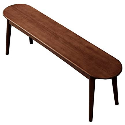 Essbank aus massiver Eiche – 100% Naturholz, abgerundete Ecken, Eingangs- und Esszimmerbank, modernes Design für Küche & Schlafzimmer, einfache Montage, vielseitige Sitzlösung