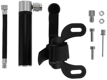 Uonlytech Pompa Compatibile Gonfiaggio Valvole da Rapido con Standard per Portatile in Lega Alluminio 120psi Bici di Pneumatici