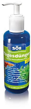Söll 80820 Tagesdünger Aqua, 500 ml für 25.000 l Wasser - hochkonzentrierter phosphatfreier Universaldünger, für gesundes Pflanzenwachstum im Aquarium