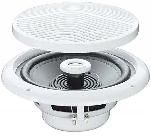 e-audio White 5 80W 2-Way Moisture Resistant Ceiling Speakers