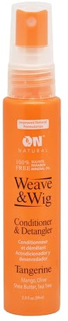ON Organic Natural Premium Oil-Free Weave & Wig Conditioner & Detangler Tangerine 60ml