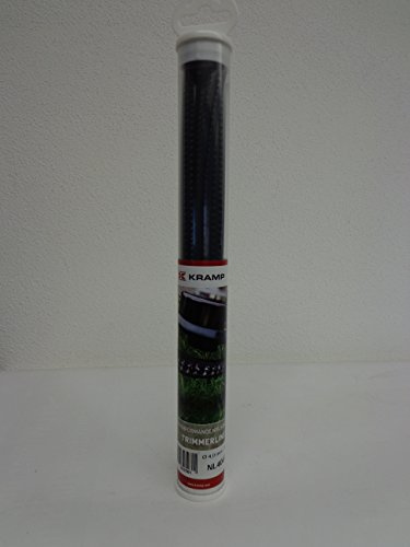 Ratioparts 6182 Nylonfaden 4,0 mm Nylsaw 20 Stücka26cmMähfaden4-Kantgezahnt,Schwarz
