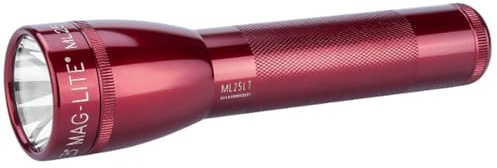 Maglite ML25LT Lampe torche LED 2x piles C - Rouge