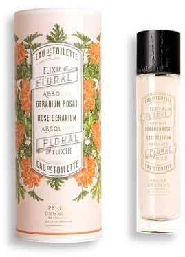 Panier des Sens - Eau de Toilette - Rose Geranium Perfume for Women - Floral Fragrance - Long Lasting, Natural Perfume - Hair & Body - Vegan Friendly - Eau de Parfum Made in France - 50ml