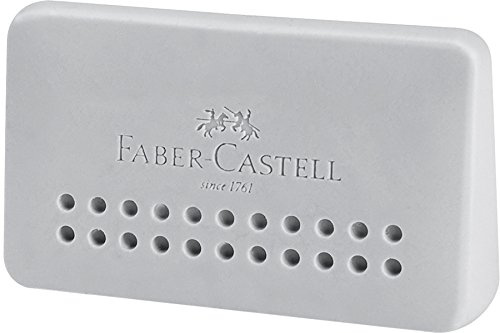 Faber-Castell Grip 2001 Eraser – 187164 Edge Writing Instrument, Pack of 1, Grey