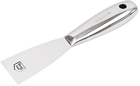 Malerspachtel 50mm Edelstahl rostfrei Stielspachtel Schaber Grillschaber | Blatt und Griff ganz aus einem Stück geschmiedet, Spachtel, Malerwerkzeug, Spachteln, Gipsspachtel, Stielspachtel