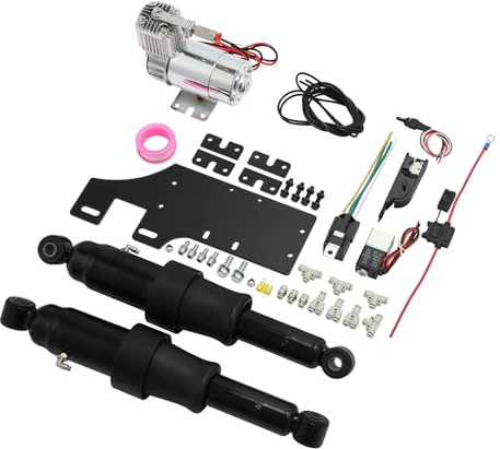 TCMT Kit de suspensión neumática trasera para Harley Touring 1994-2025 Bagger Road King Road Glide Street Glide Electra Glide Ultra Limited