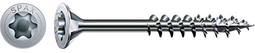 Spax Universalschraube, Teilgewinde, Senkkopf, WIROX T-STAR plus (6x200 mm, 25 Stück)
