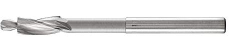 PFERD Avellanador plano HSS con pivotes de guía | Ø 6,0 mm, diámetro del vástago 5 mm, DIN 373 | 25203114 – para agujeros de núcleo roscado