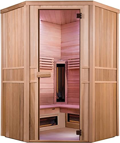 Infrarött kabin infraröd bastu infrawave RR-130P för 3 personer – 150 x 101 x 202 cm (bredd x djup x höjd)