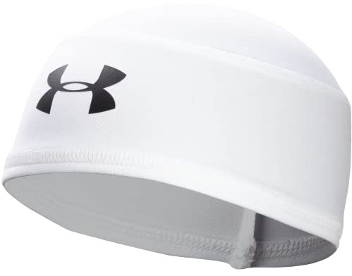 Under Armour Unisex-Erwachsene Wave UA20900 Fußball Skull Cap, Weiss/opulenter Garten, Adult-One Size