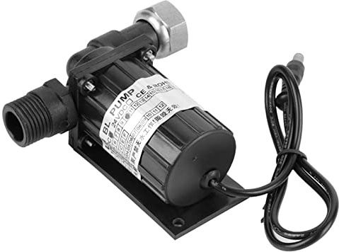 Pompe à Eau Submersible 12V 10W Silencieuse pour Aquarium Fontaine Solaire - Mini Pompe sans Brosse Compacte