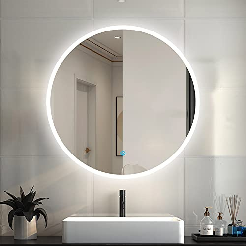 100cm Specchio Rotondo|Smart Touch|Antiappannamento|IP44