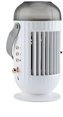 BAIYUN Small Ac, 4 in 1 Car Air Conditioner, Mini Portable Air Cooler Fan 3-speed, 3 led light - Portable Air Conditioner for Home Room Camping Car Office