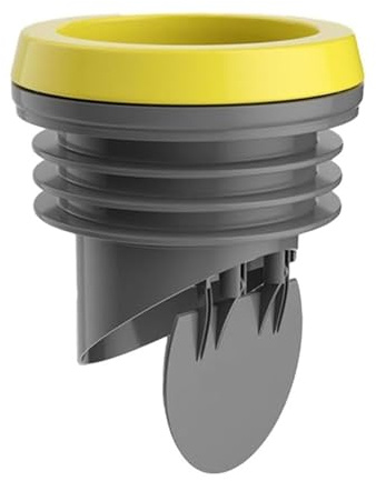 Genérico Kit de reparación de Brida de Inodoro, Anillo de Sellado de Brida de Inodoro, válvula de retención, Anillo de Goma, Accesorios de Inodoro a Prueba de Fugas, diseñado para una instalación
