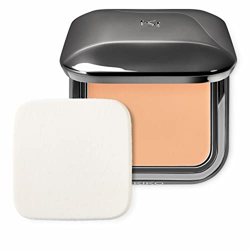 KIKO Milano Nourishing Perfection Cream Compact Foundation WR 50, Återfuktande Och Illuminerande Krämig Kompakt Foundation Med Spf 20