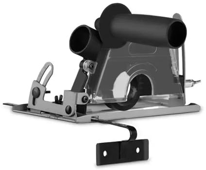 Dust Extractor, Angle Grinder Cutting Bracket, Dust Collection Fixed Suction Hood, Dust-Free Angle Grinder Converted to Electric Circular Saw
