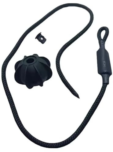 WOLWES Kompatibel Mit VW Für Golf MK 5 6 7 R Für GTI 2006–2013. Hintere Hutablage-Abdeckung, Schnur, Kofferraum-Lanyard, Tischtafel, Hängeschnur, K6863447A Halteband Hutablage(1pcs)