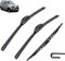 Escobilla Kit de Alto Rendimiento, Fácil Instalación, Hojas Planas Originales,para Suzuki Jimny MK3 1998-2018,18in+16in+11in